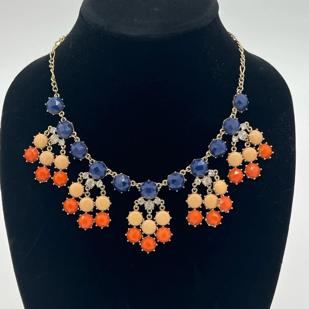 Elegant‎ Multicolor Beaded Statement Necklace